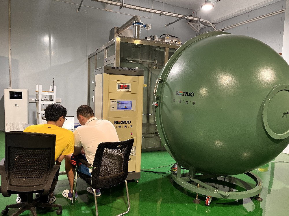 高精度2米积分球入驻佛山客户工厂